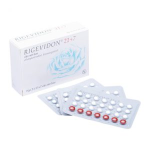 Rigevidone Tránh thai hàng ngày (hộp 3vỉ x 28viên)
